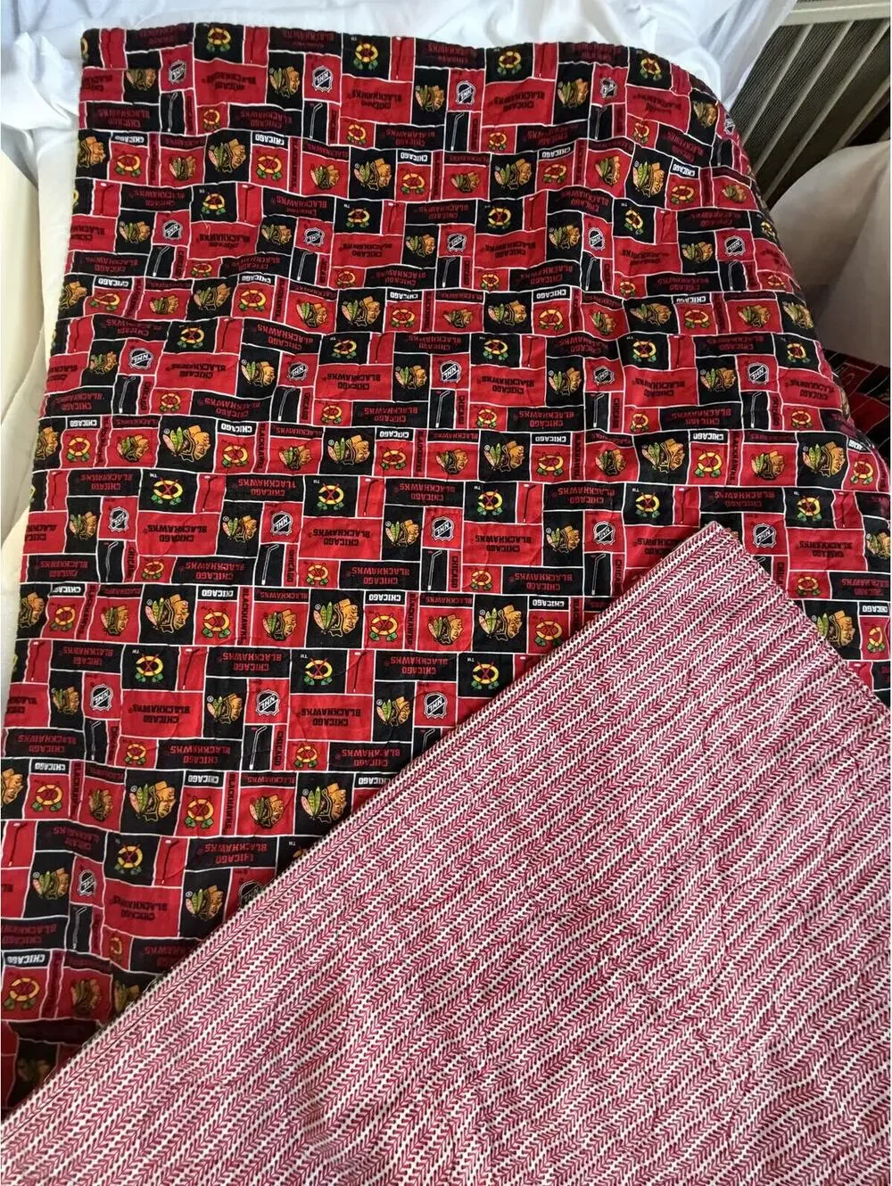 Chicago Blackhawks NHL Quilt
